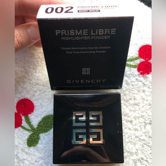 NEW!! GIVENCHY Prisme Libre Highlighter Powder: Rosy Gold (9g/.31 oz) - Picture 8 of 8